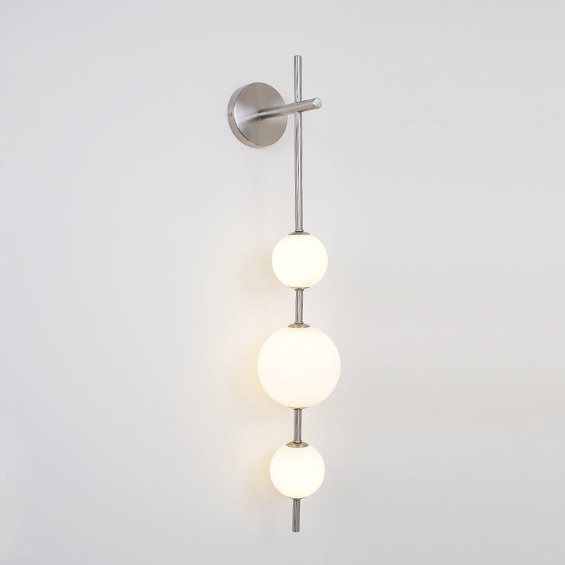 Ilraeia wandlamp met verticale bollen
