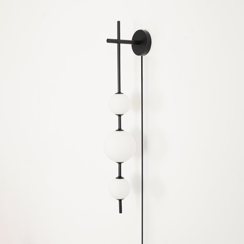 Ilraeia wandlamp met verticale bollen