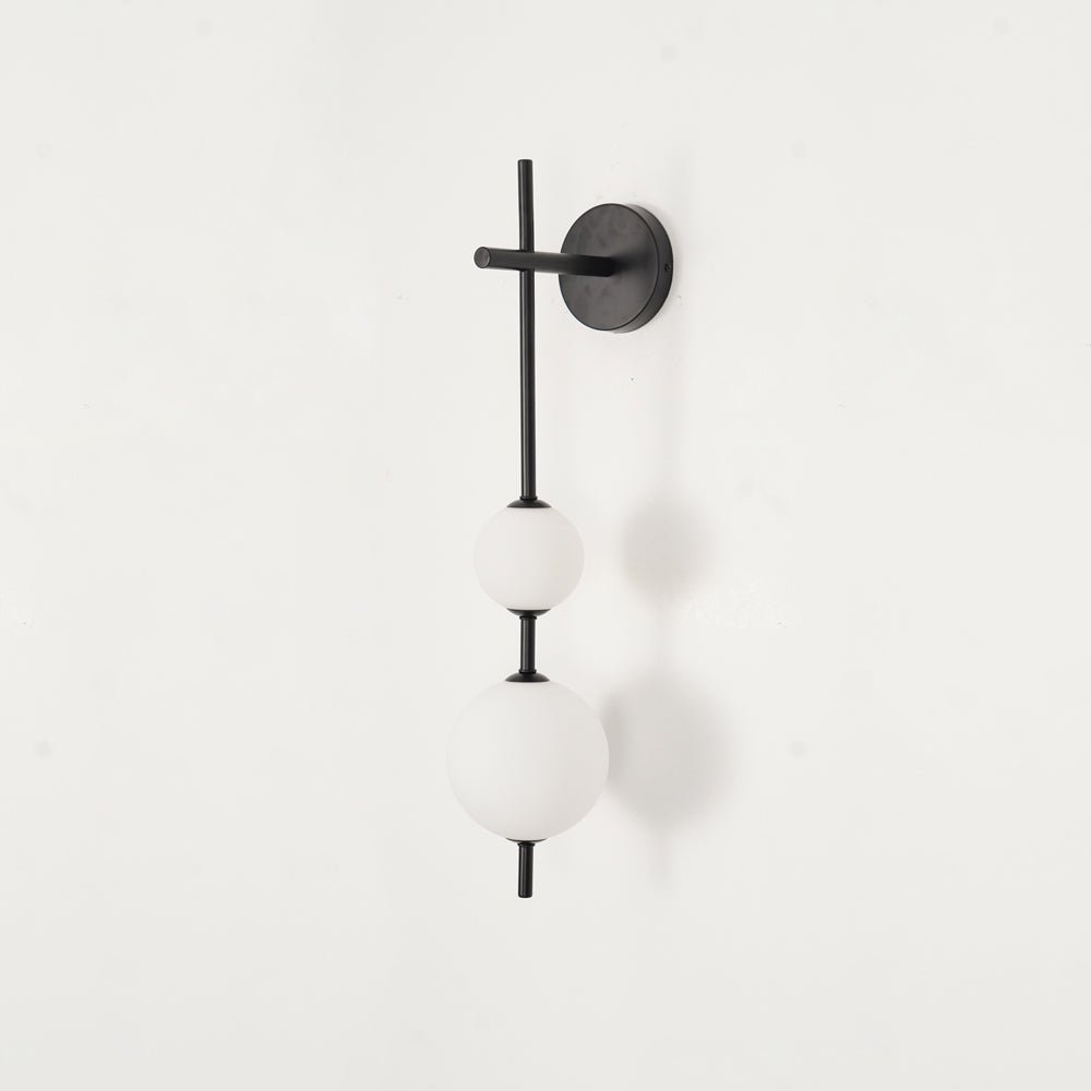 Ilraeia wandlamp met verticale bollen