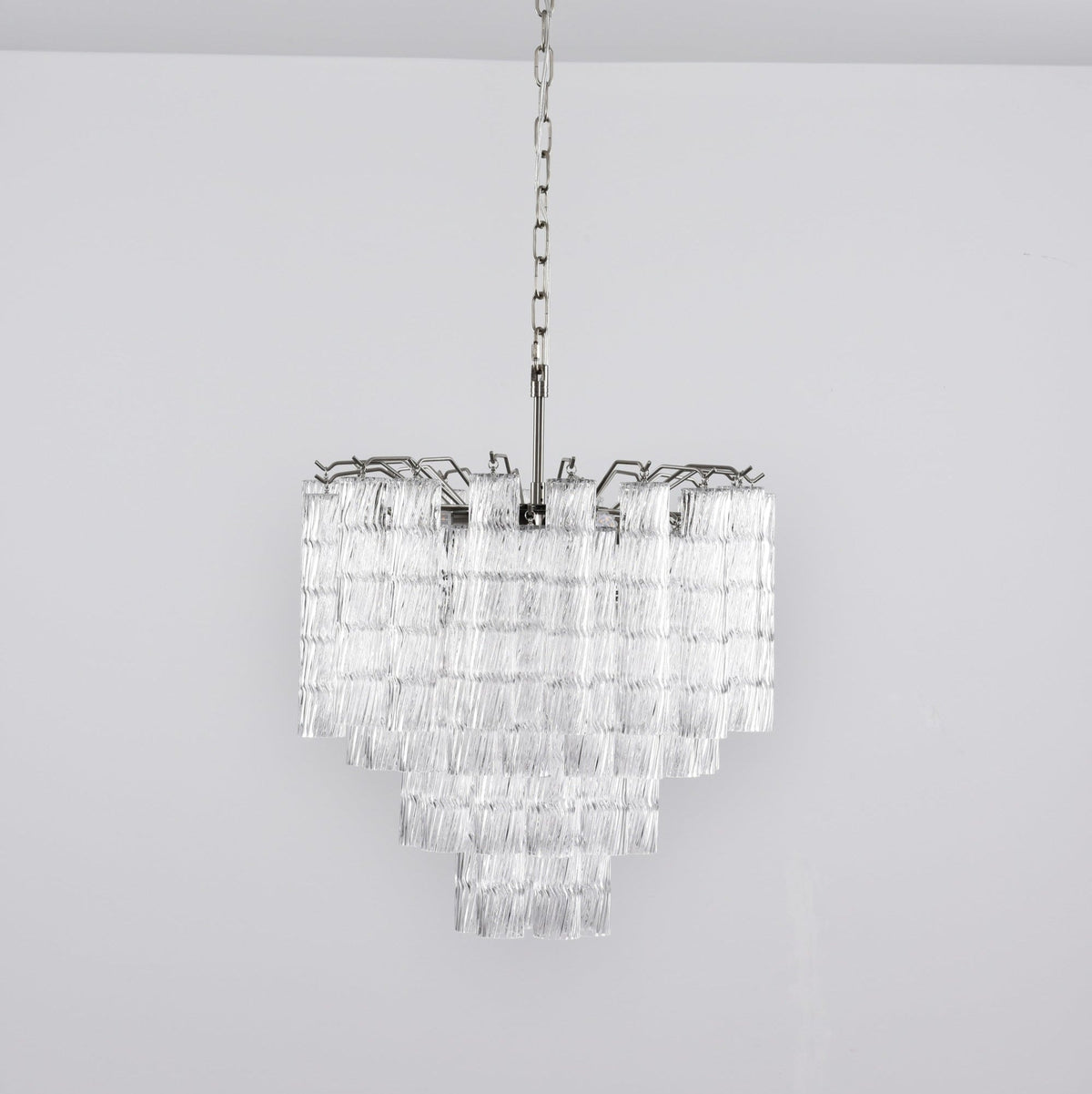 Veliella kroonluchter Murano-glas met cascaderende golven