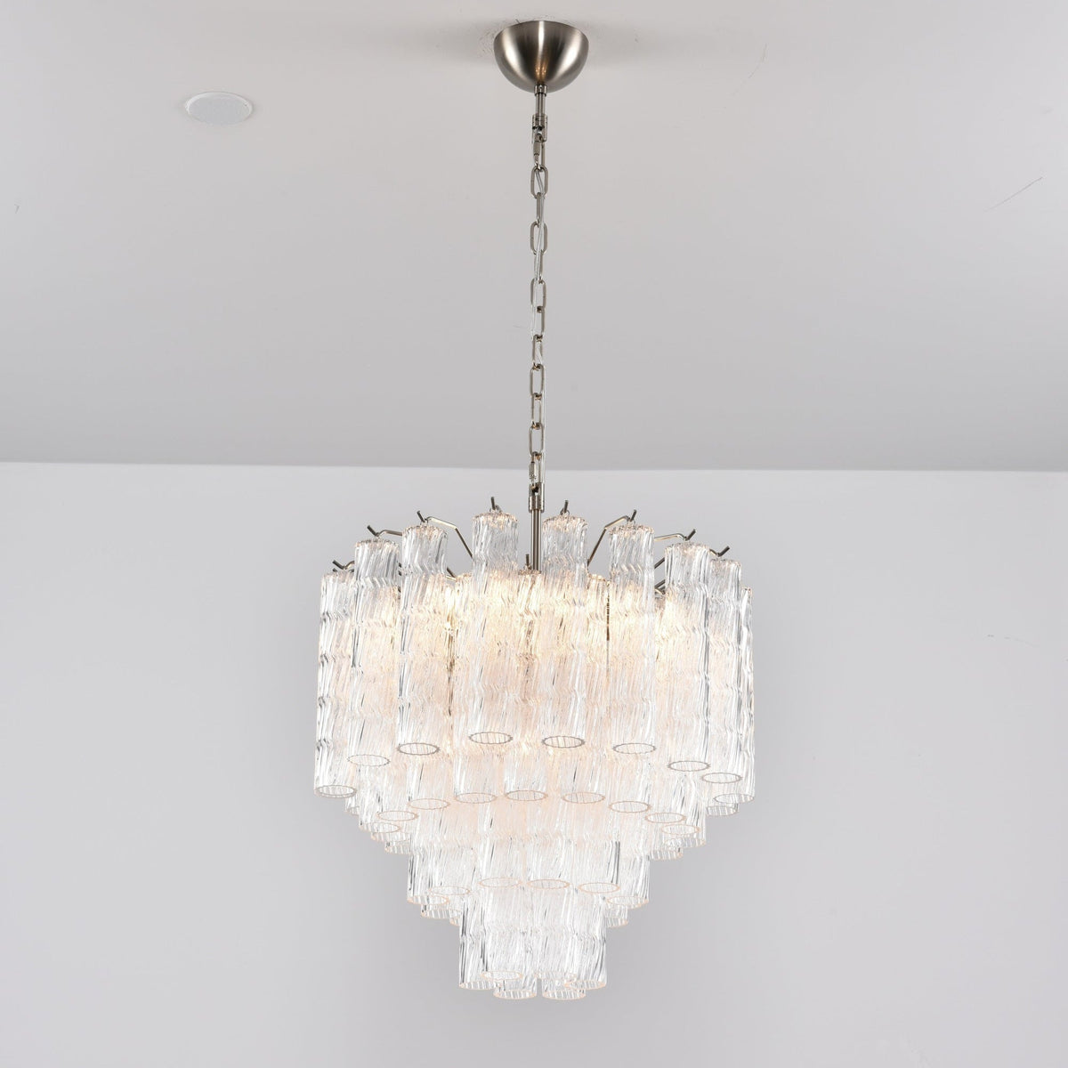 Veliella kroonluchter Murano-glas met cascaderende golven