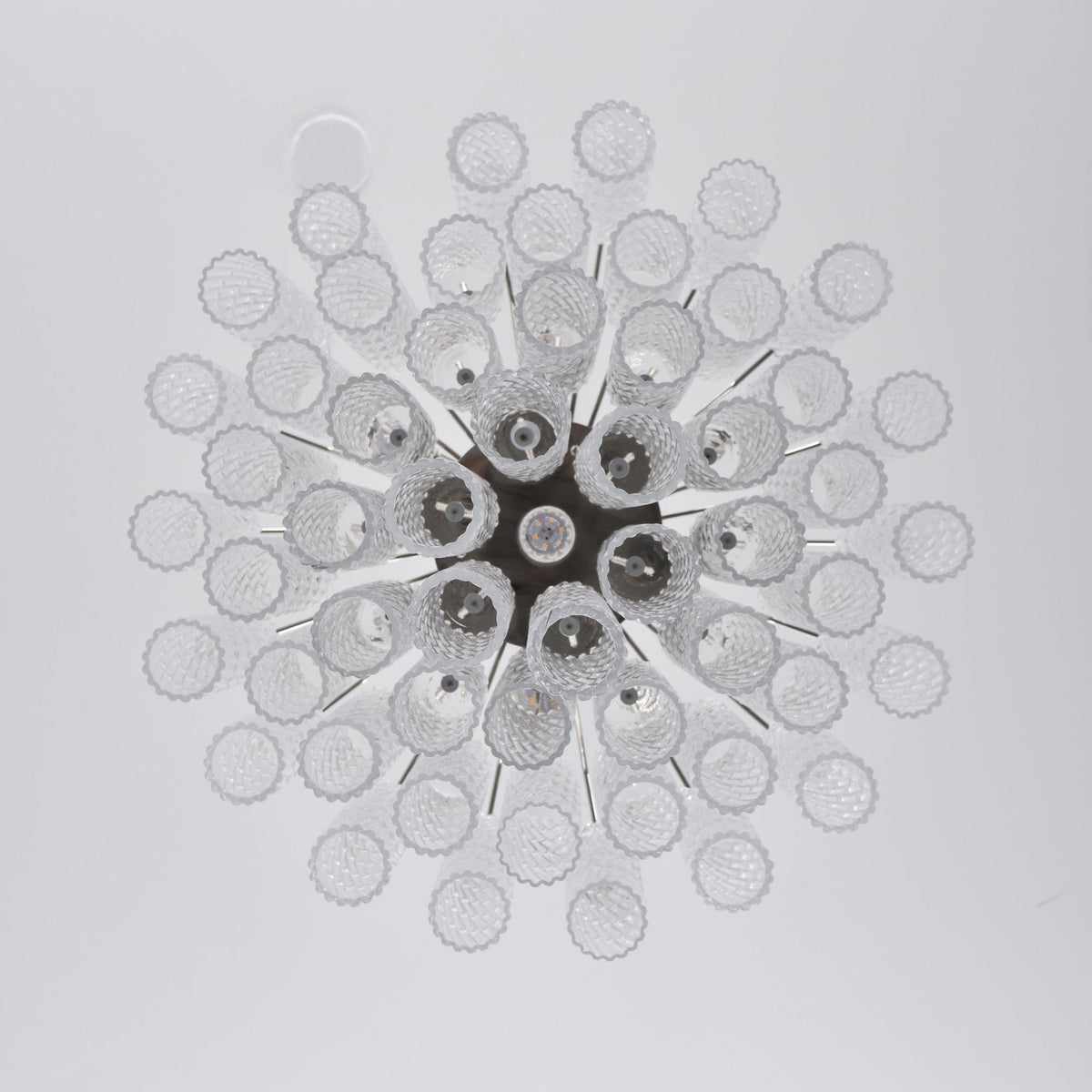 Veliella kroonluchter Murano-glas met cascaderende golven