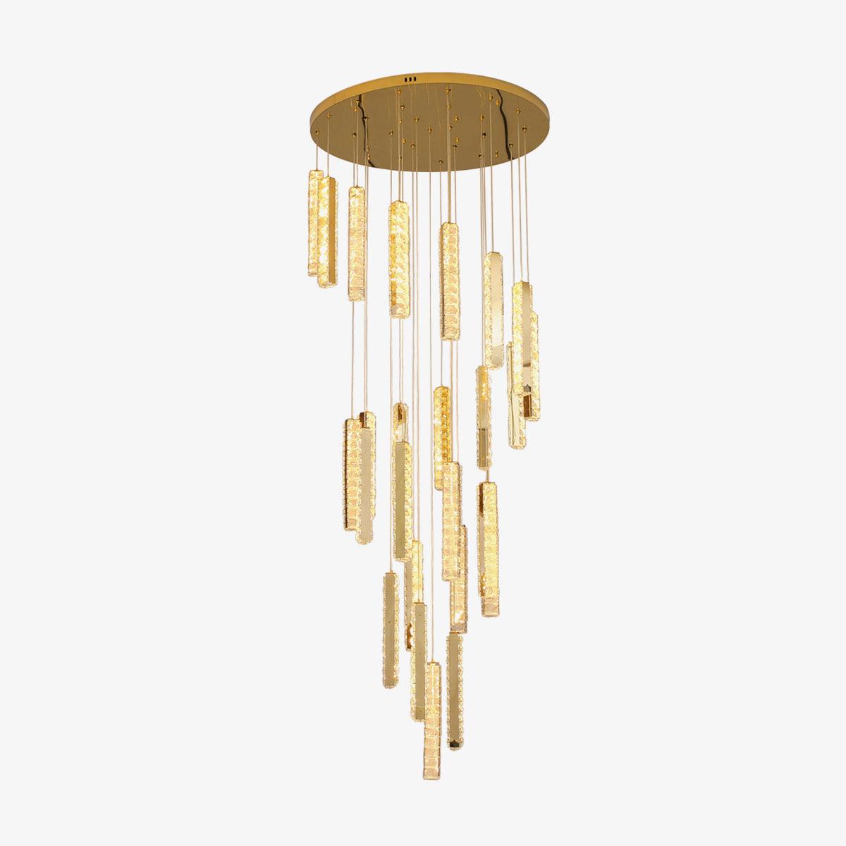 Sorenaria Kroonluchter Villa Forci hanglamp Zilver Modern