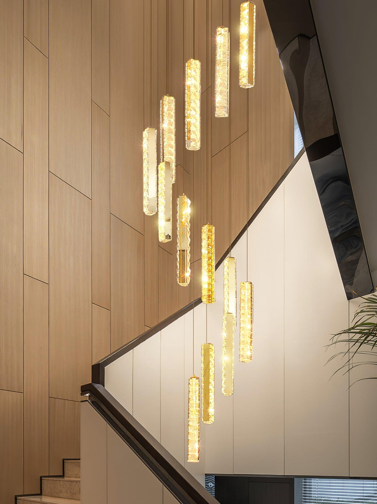 Sorenaria Kroonluchter Villa Forci hanglamp Zilver Modern