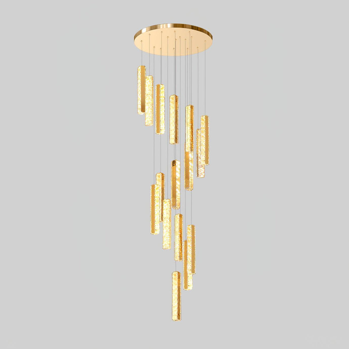Sorenaria Kroonluchter Villa Forci hanglamp Zilver Modern