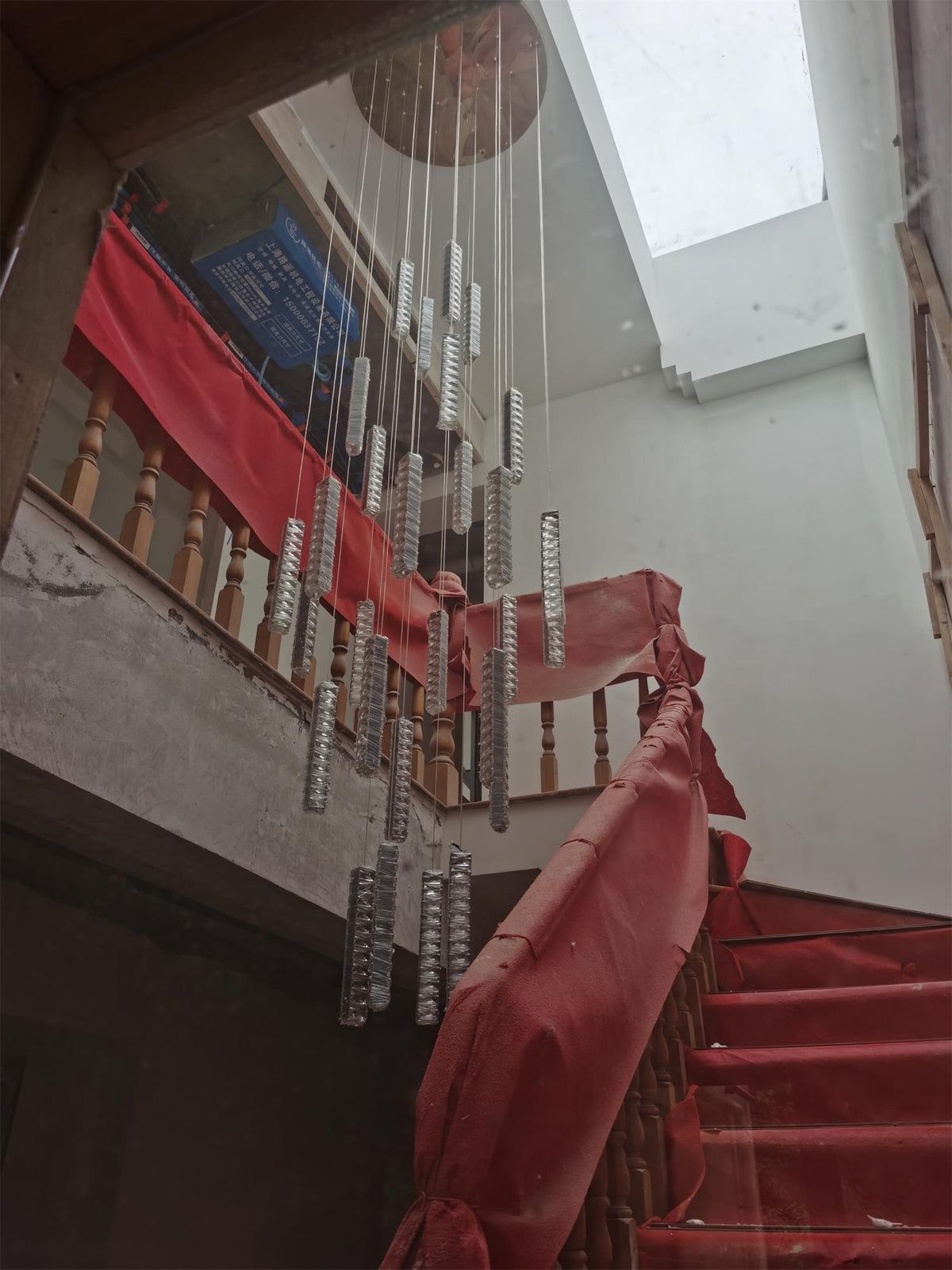 Sorenaria Kroonluchter Villa Forci hanglamp Zilver Modern