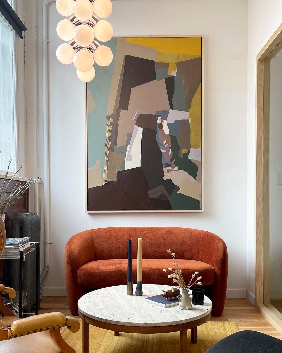 Ermira Premium Noordse kunst glazen hanglamp