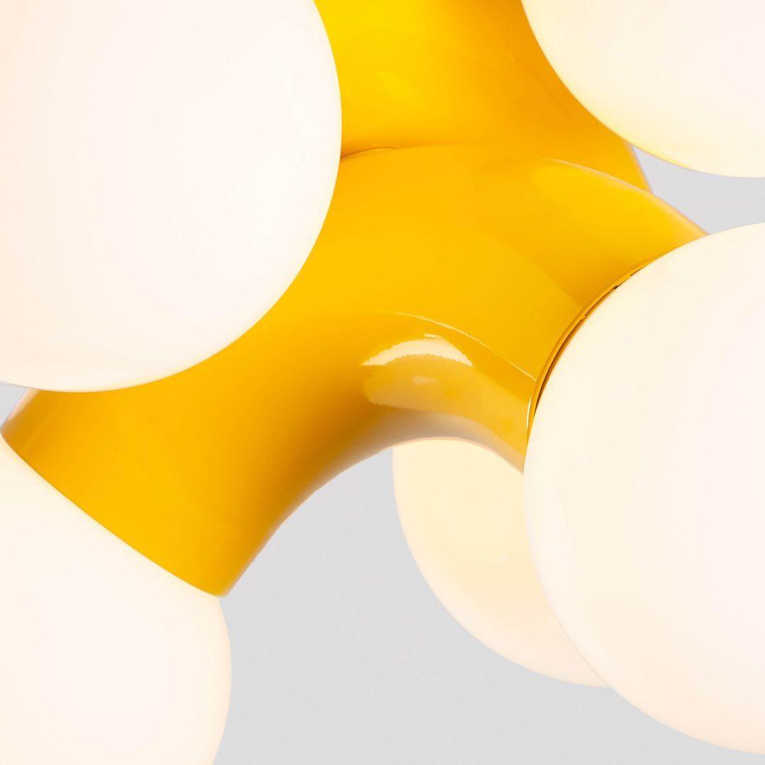 Ermira Premium Noordse kunst glazen hanglamp