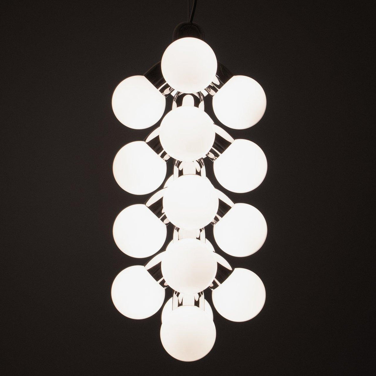 Ermira Premium Noordse kunst glazen hanglamp
