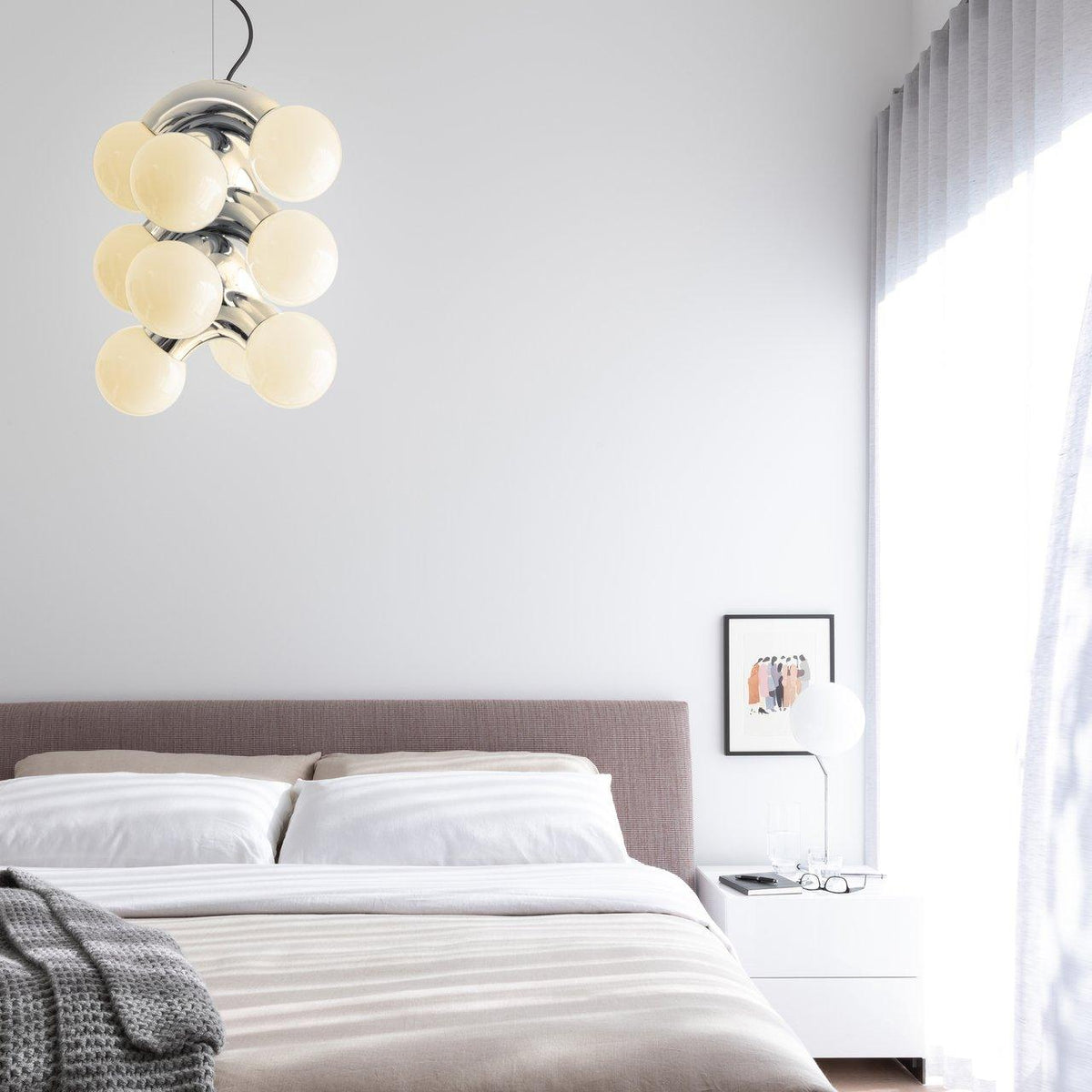 Ermira Premium Noordse kunst glazen hanglamp