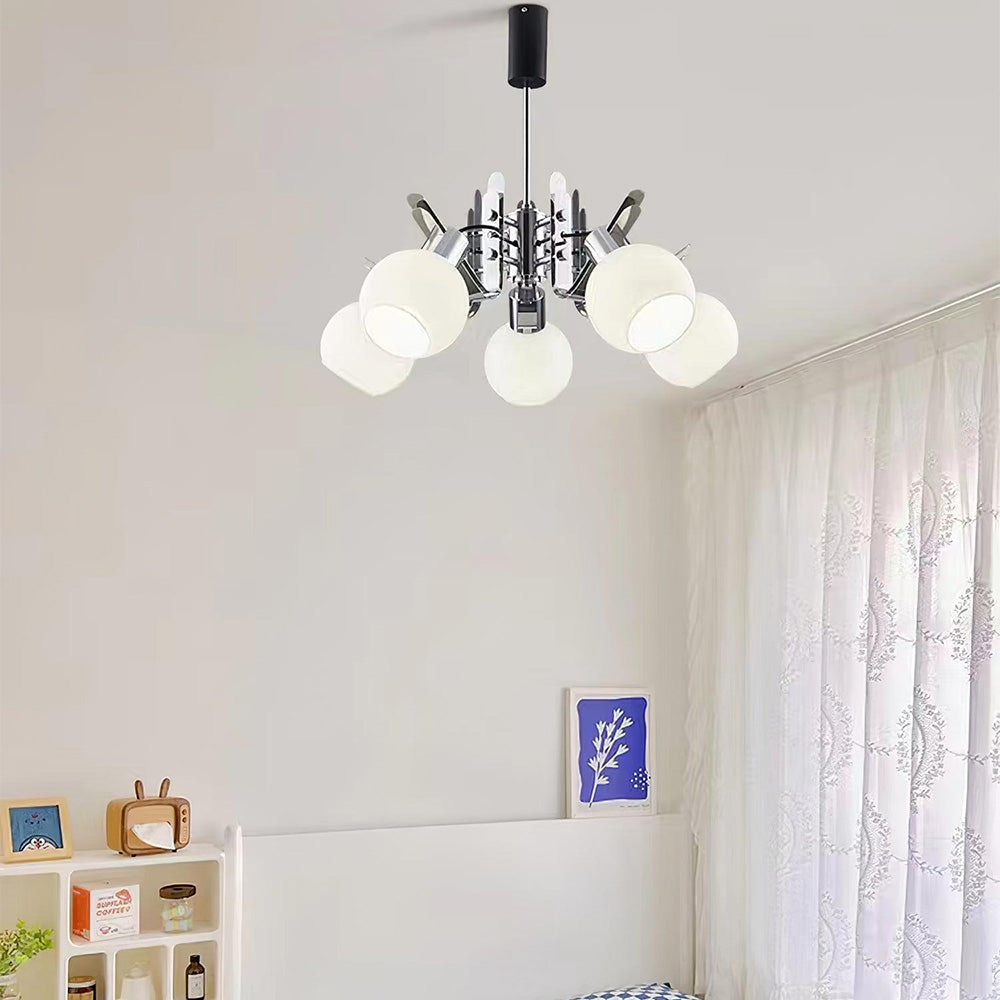 Valentina Vintage Geometrisch Kroonluchter Glas Woonkamer