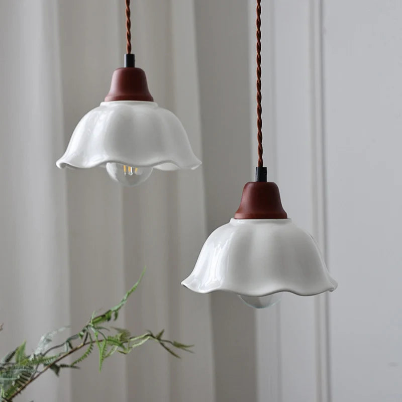 Alessio Vintage Bloem LED Hanglampen Eetkamer