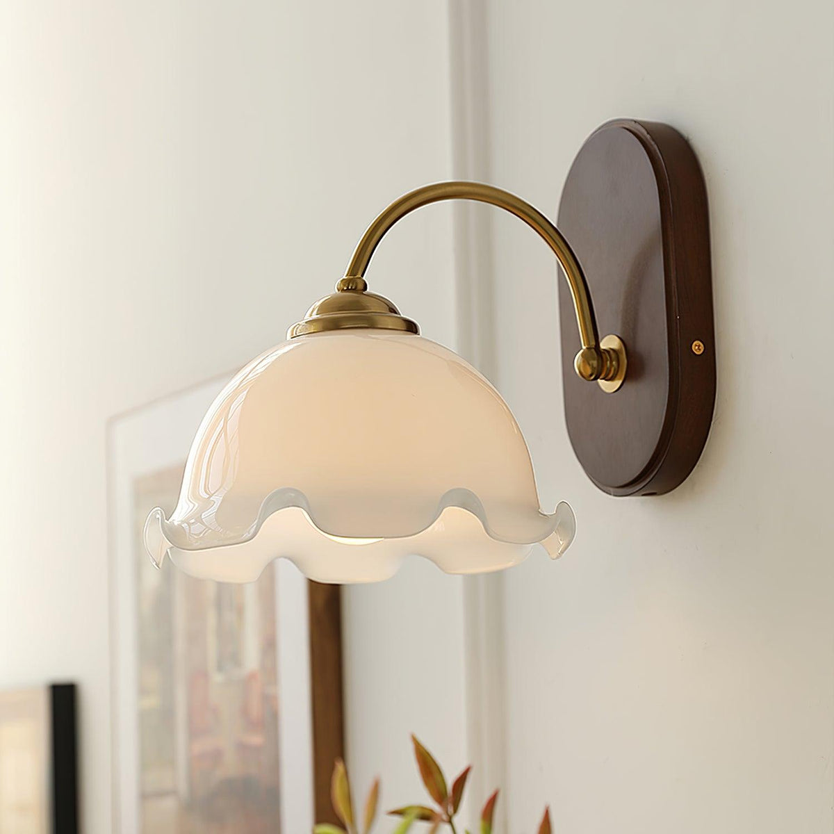 Teriiise wandlamp