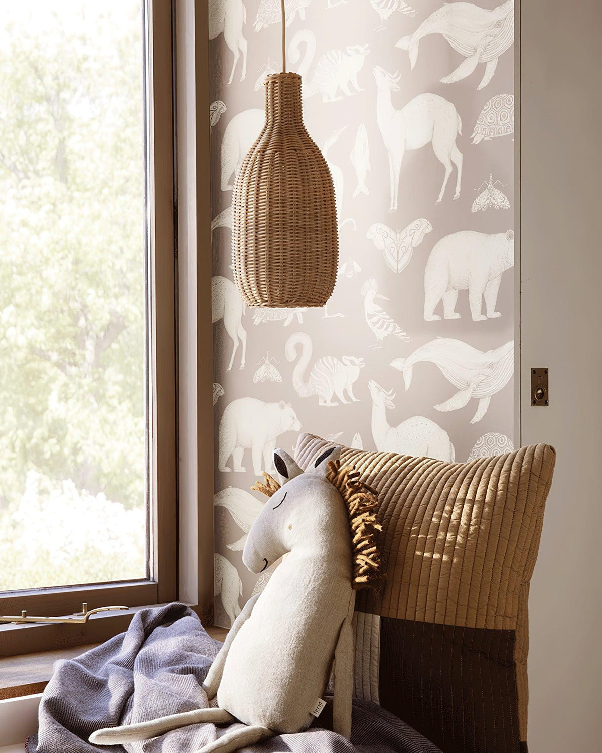 Socan Vintage Rotan hanglamp