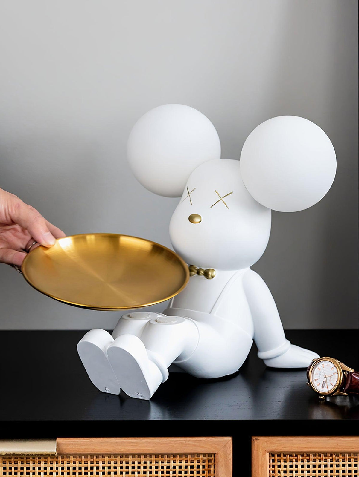 Wondel hars Artistieke tafellamp