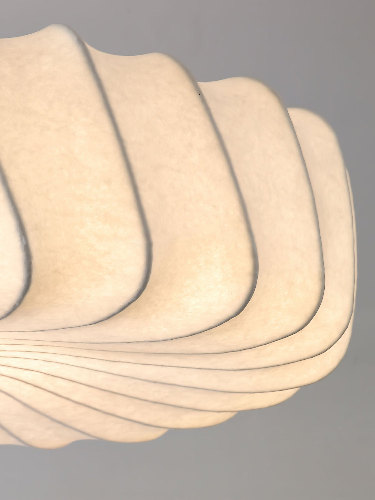 Zelore Swirl stof brons hanglamp