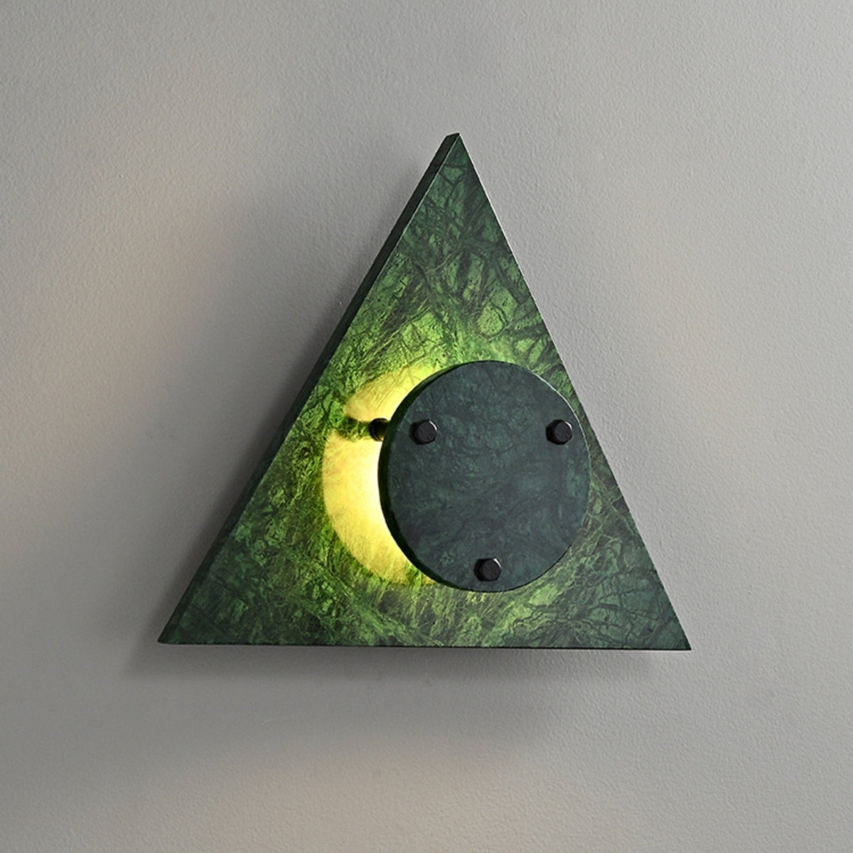 Pyramid Rustic marmer wandlamp
