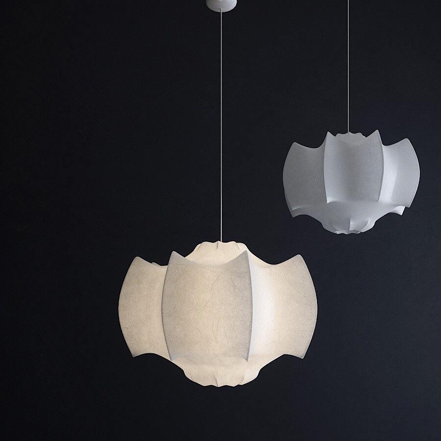 Lotus Minimalistische hanglamp van zijde