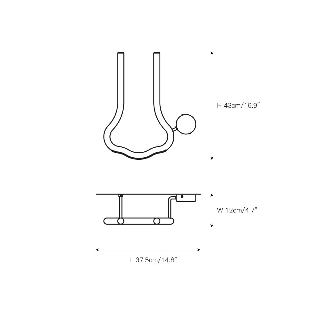 Renoriella wandlamp