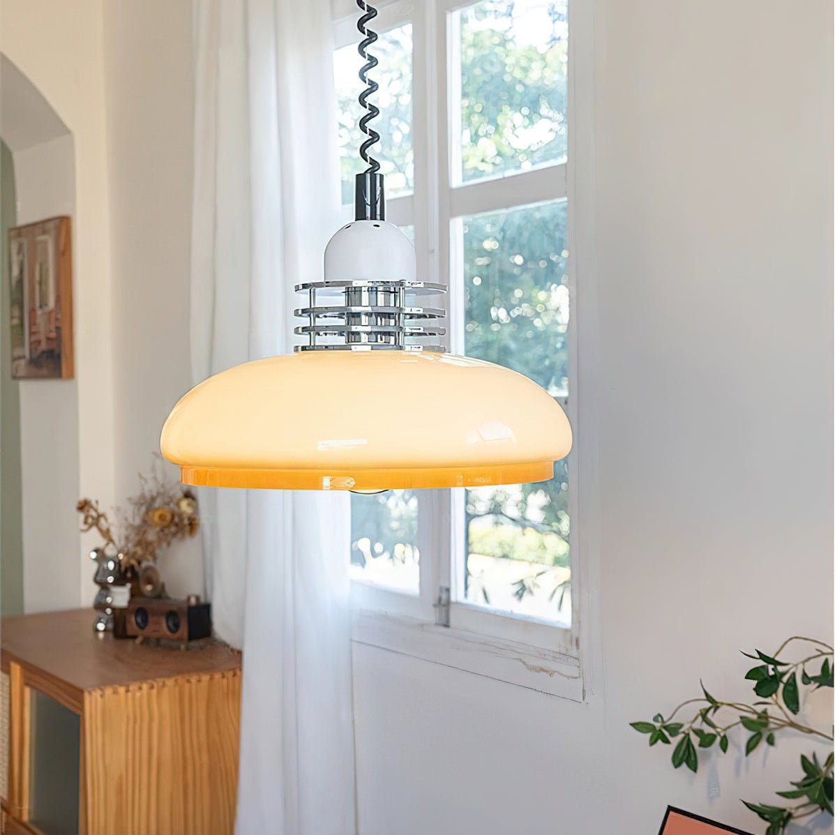 Ulaearae Noordse kunst klassieke glas hanglamp