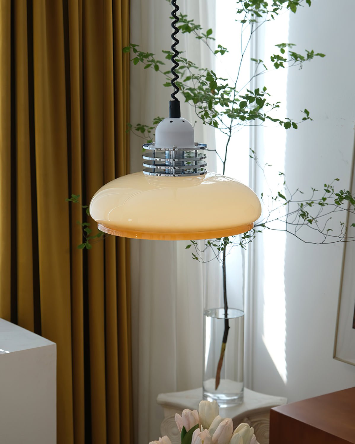 Ulaearae Noordse kunst klassieke glas hanglamp