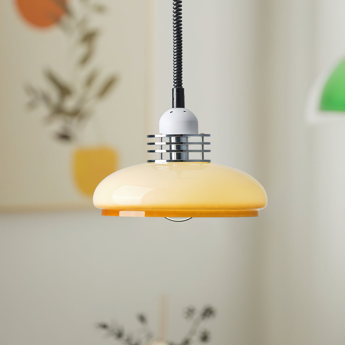 Ulaearae Noordse kunst klassieke glas hanglamp