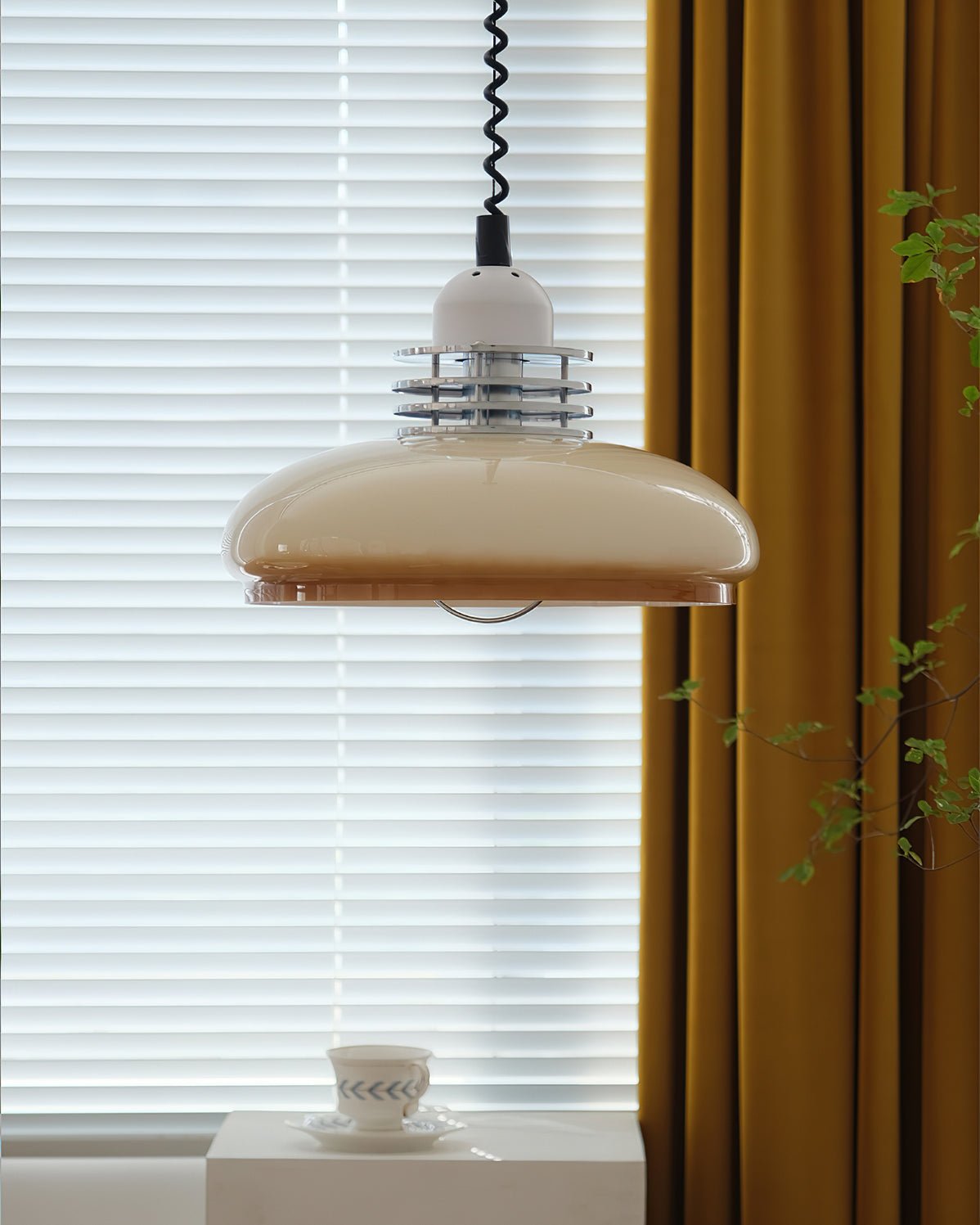 Ulaearae Noordse kunst klassieke glas hanglamp
