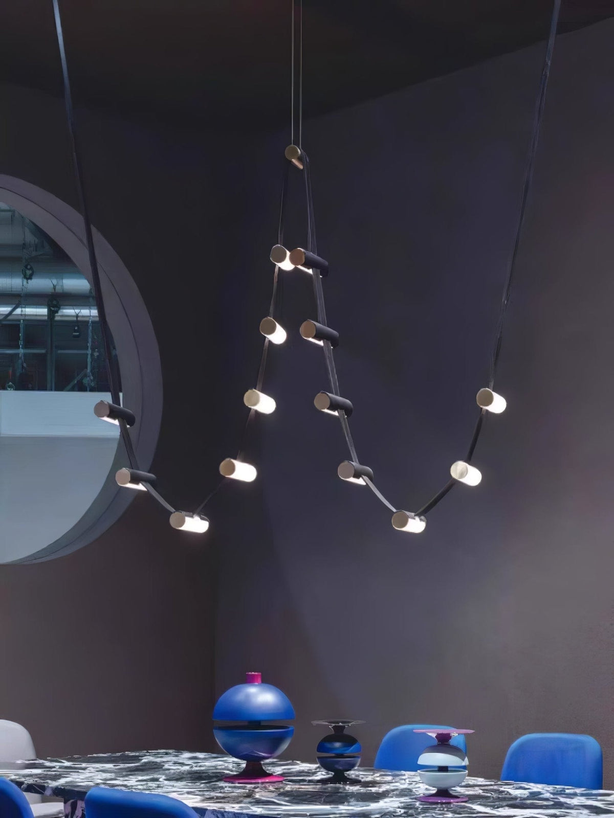 Flexura modulaire track hanglamp
