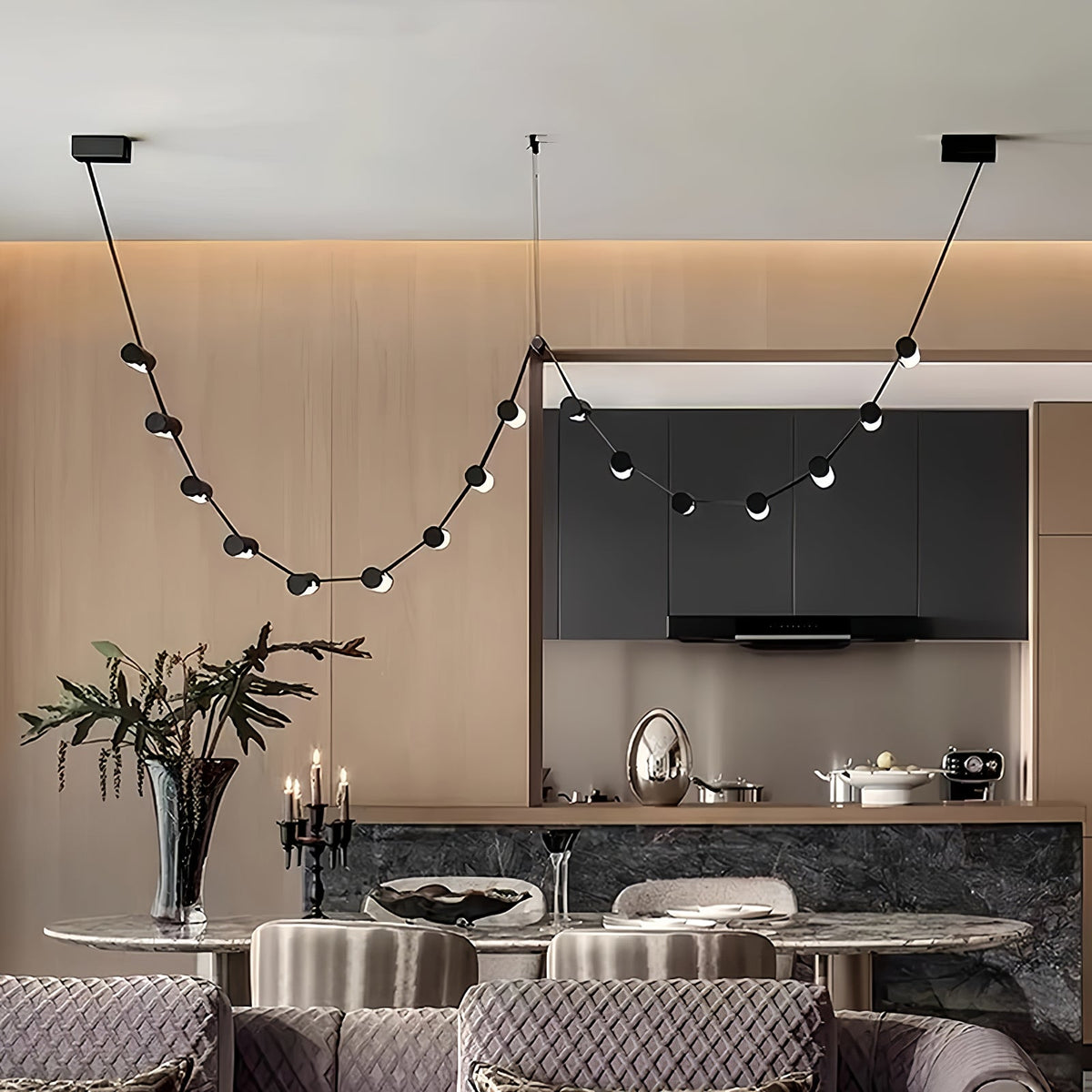 Flexura modulaire track hanglamp