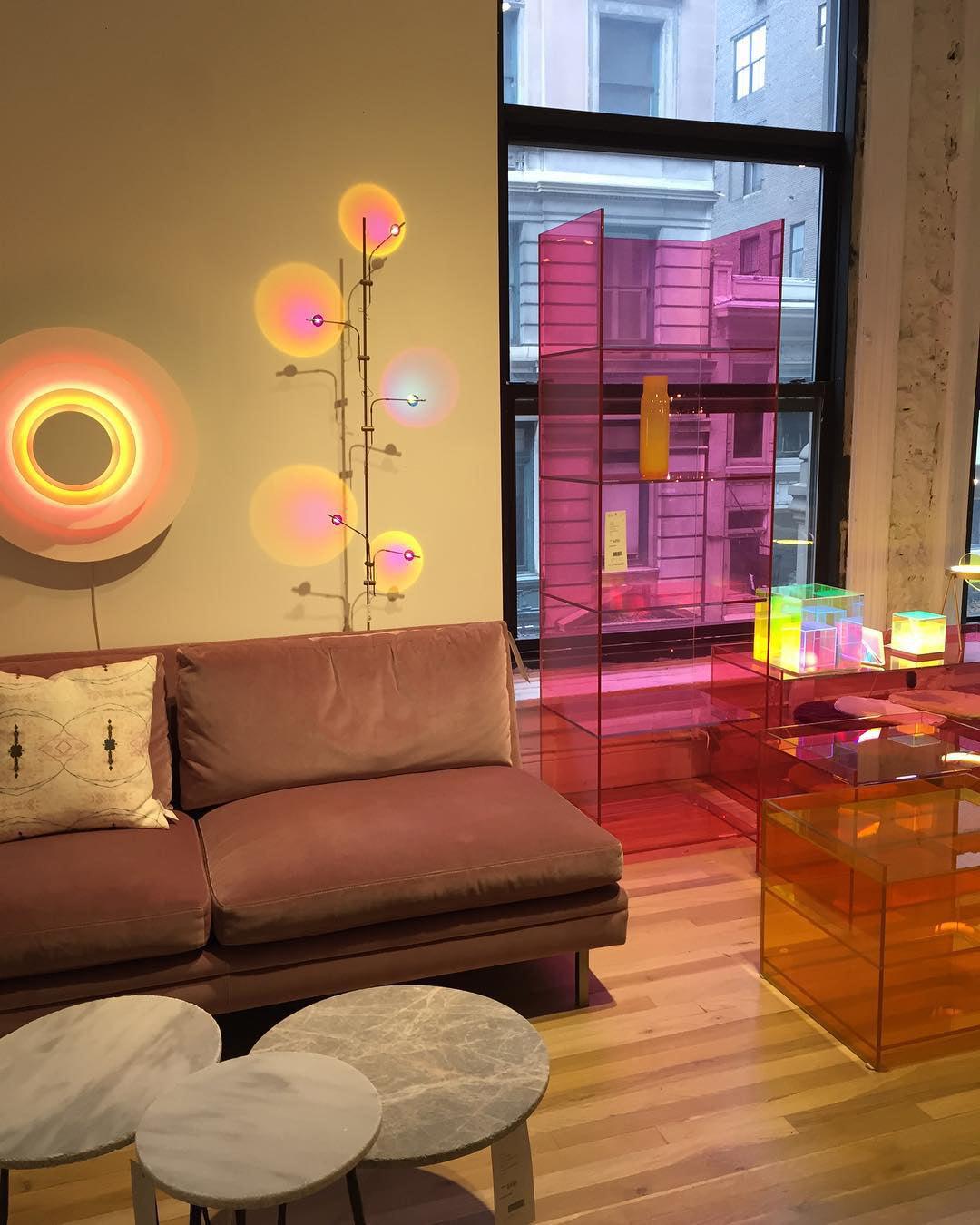 Receiv staal vloerlamp