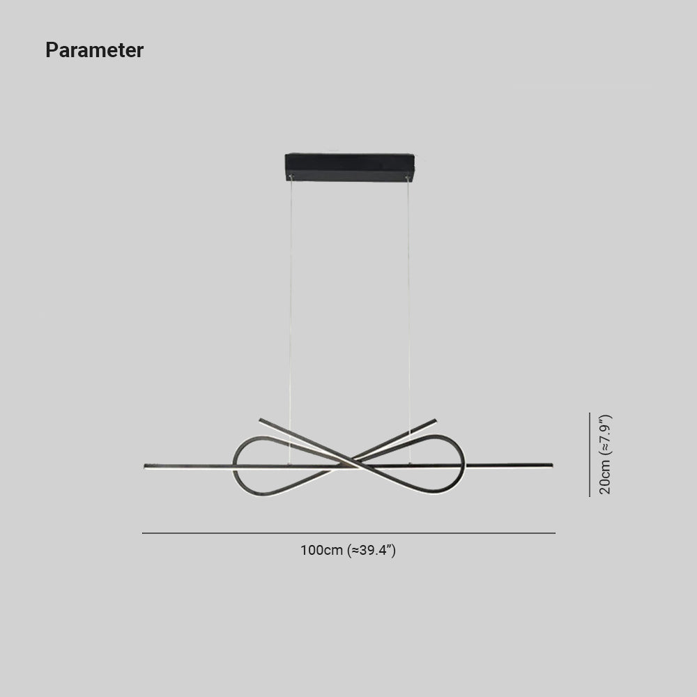 Bouvet Moderne Minimalistische Woonkamer Hanglamp Wit/Zwart Slaapkamer/Keuken