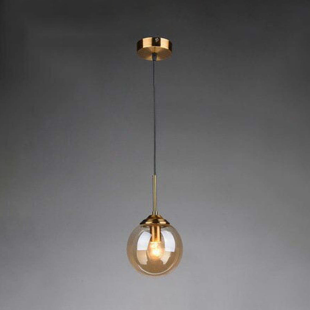 Valentina Ronde Designer LED Hanglamp Metaal Glas Eetkamer Woonkamer