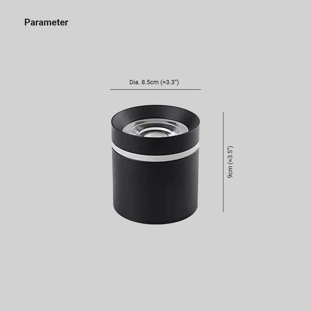 Freja Modern Design LED Plafondlampen Metaal Zwart Kantoor Slaap/Woonkamer