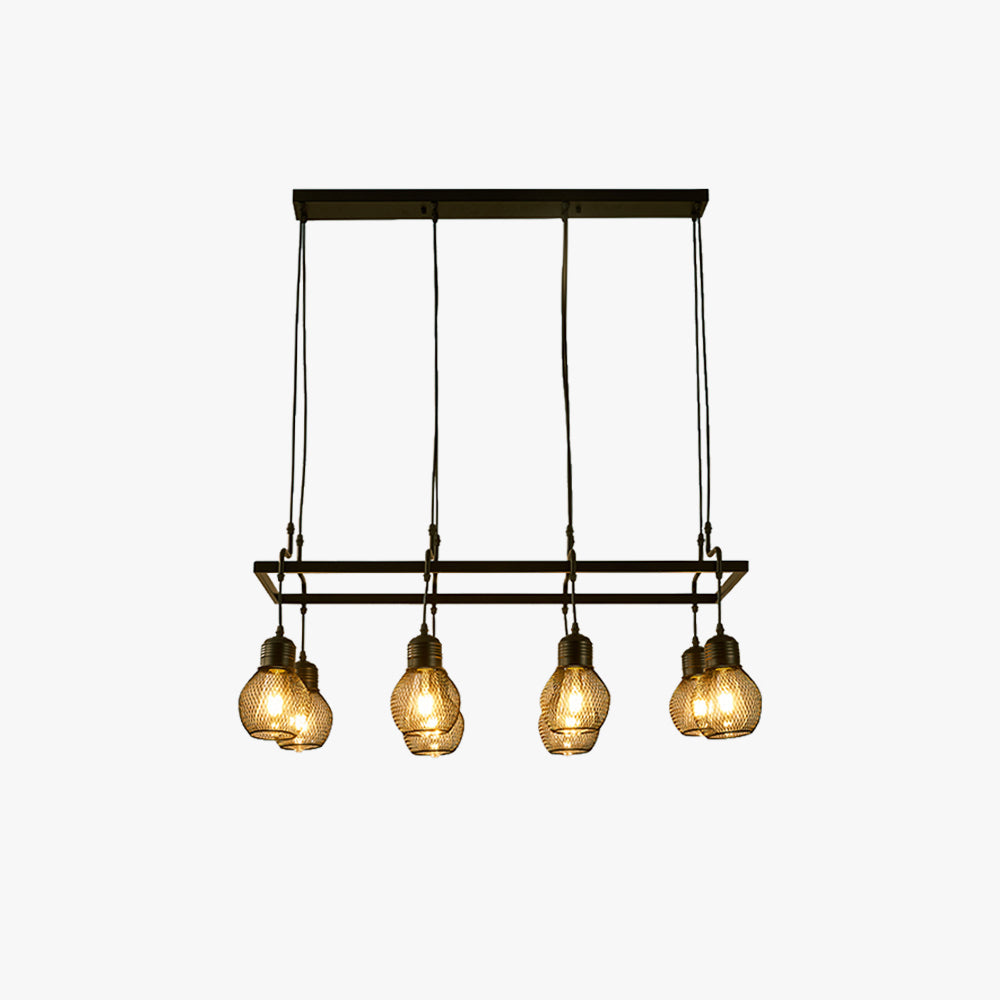 Alessio Vintage Lange Multihead Kroonluchters Eetkamer/Bar/Woonkamer