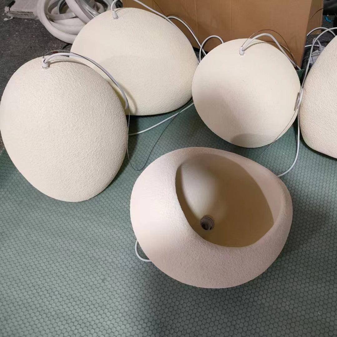 Kroonluchter Wabi-Sabi kiezelvormige Cluster Organische Vorm Minimalistische Kunst