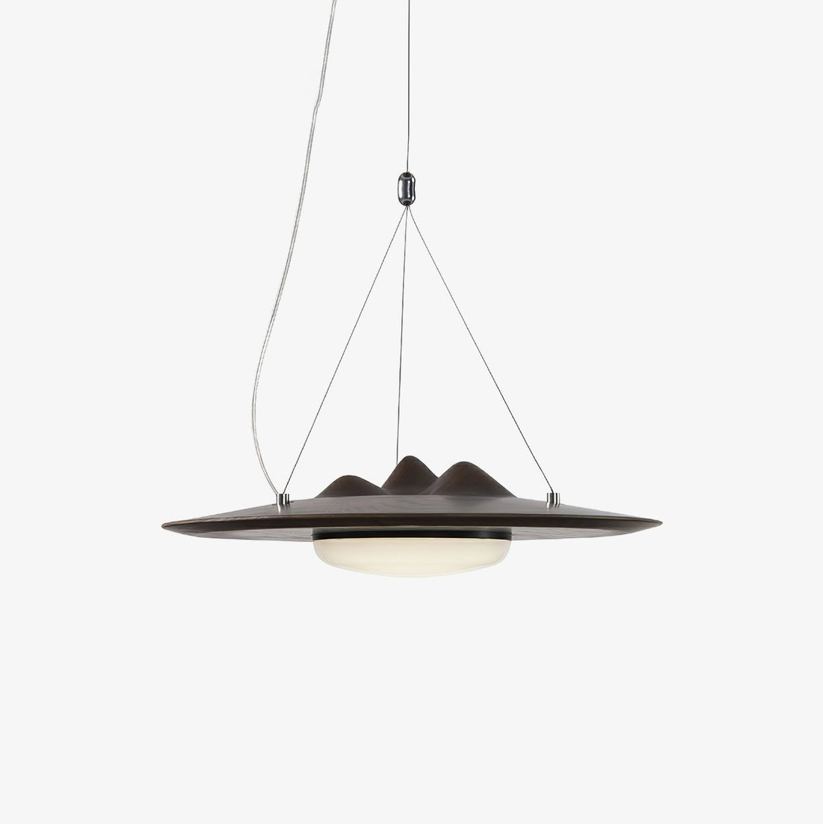 Vathea Premium Noordse kunst hanglamp van hout