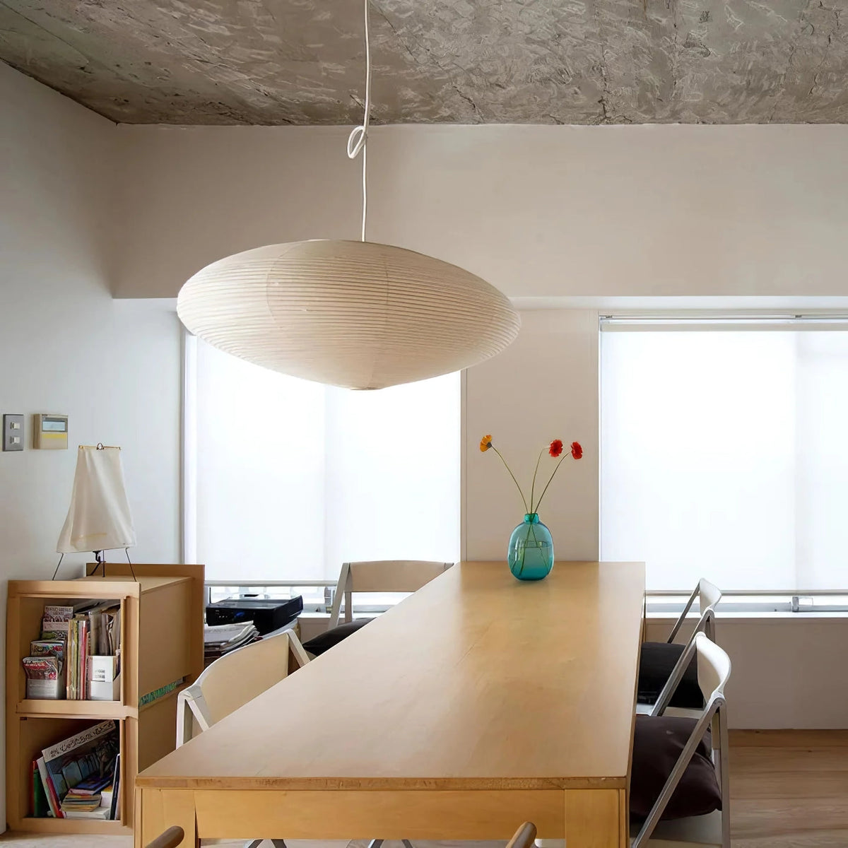 Piaiviella hanglamp washi-papier voor woonkamer