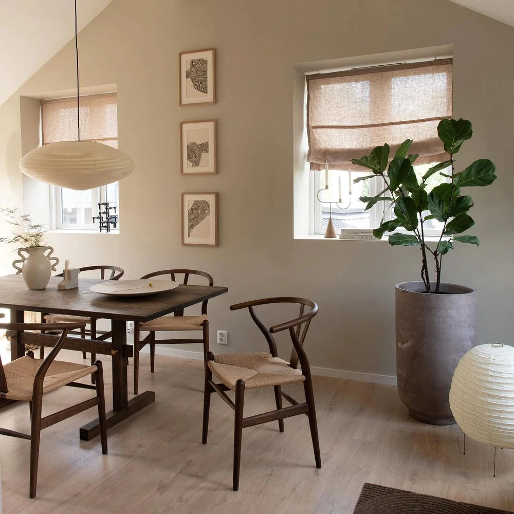 Piaiviella hanglamp washi-papier voor woonkamer
