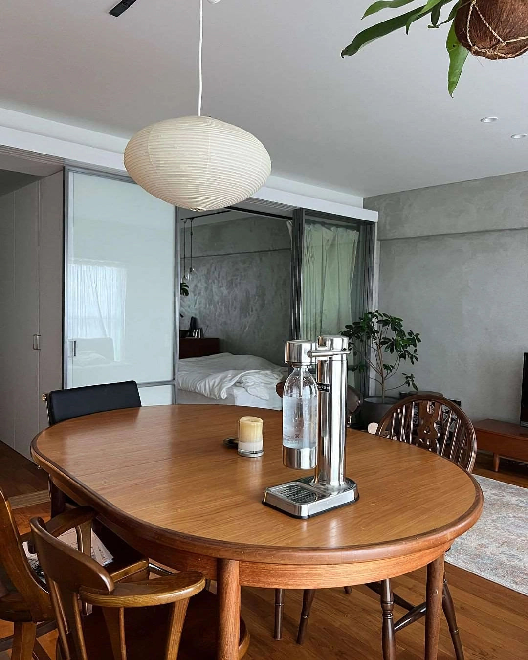 Piaiviella hanglamp washi-papier voor woonkamer