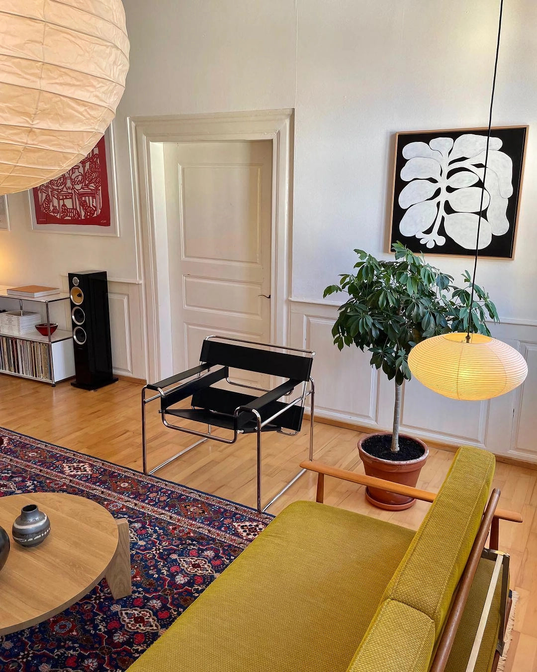 Piaiviella hanglamp washi-papier voor woonkamer