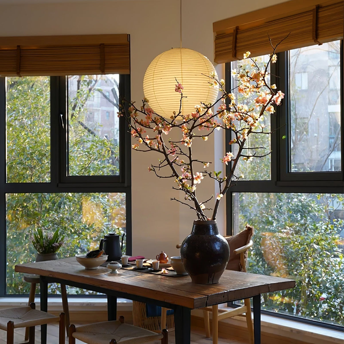 Kalemu Vintage hanglamp van muzelijn papier