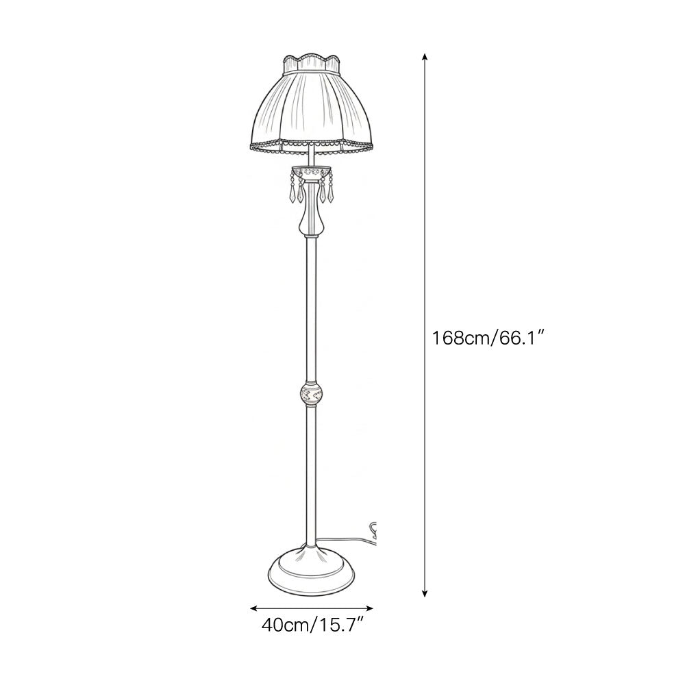 Esmarille vloerlamp
