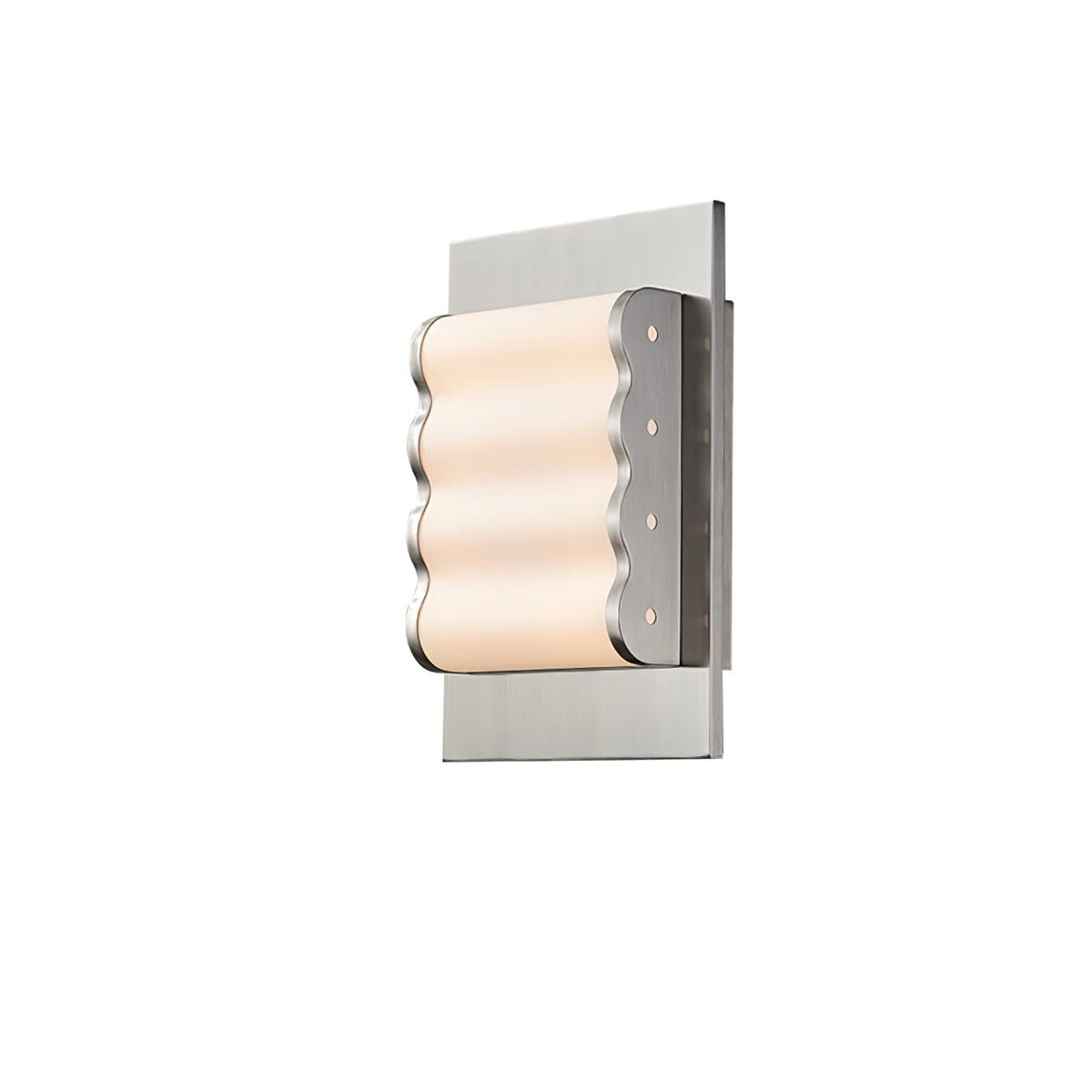 Wave wandlamp met moderne stoffen kap