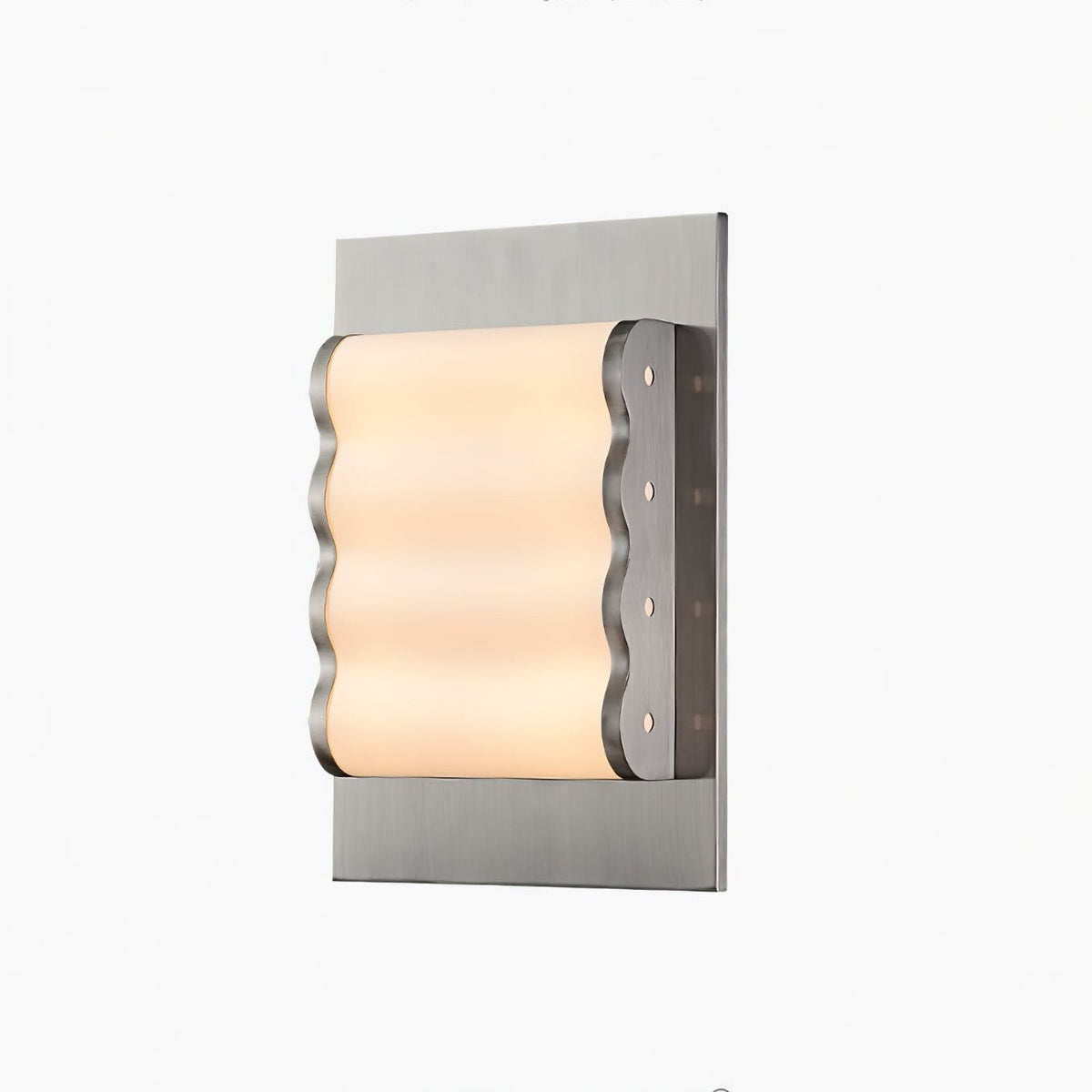 Wave wandlamp met moderne stoffen kap