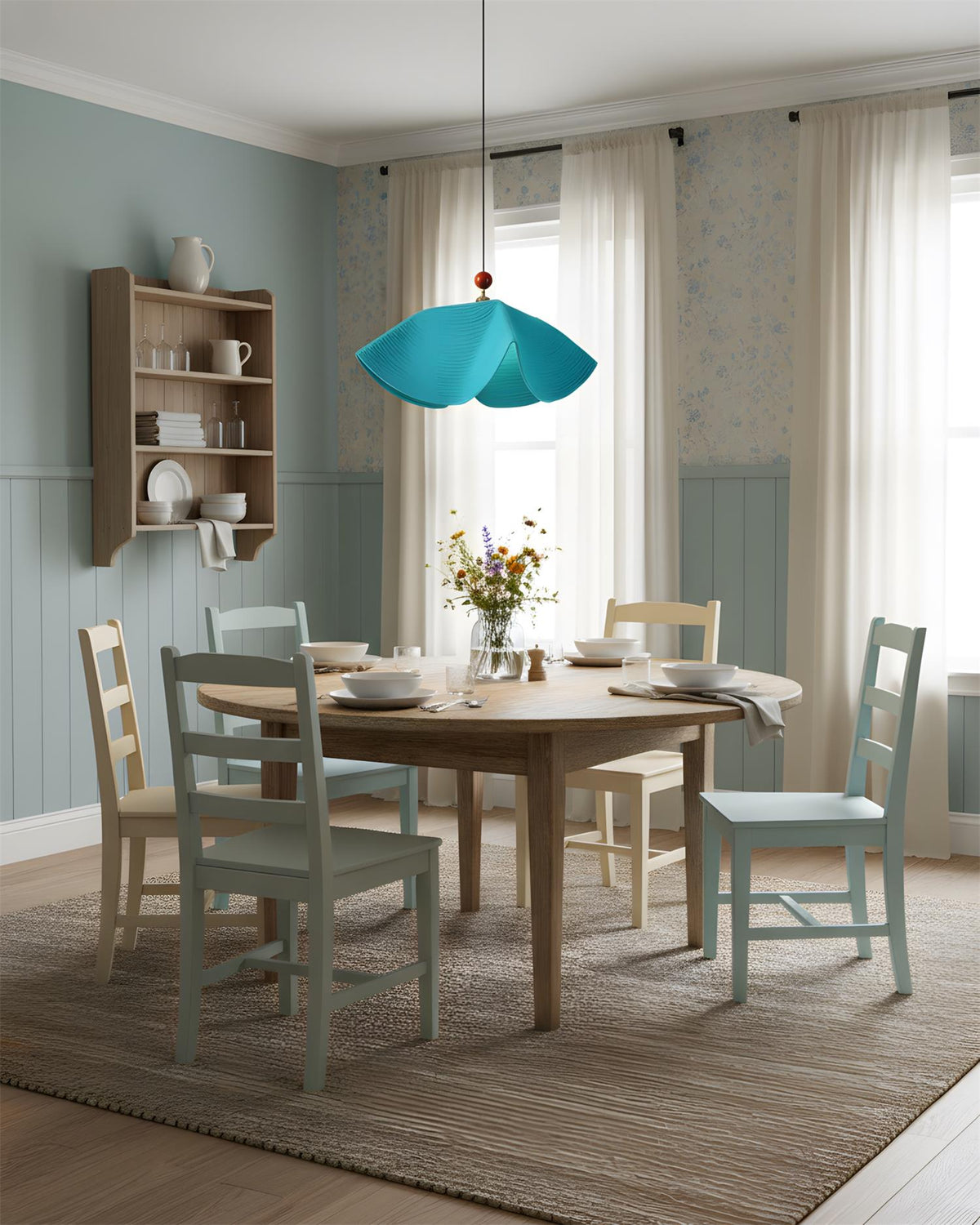 Cirelenne hanglamp blauw