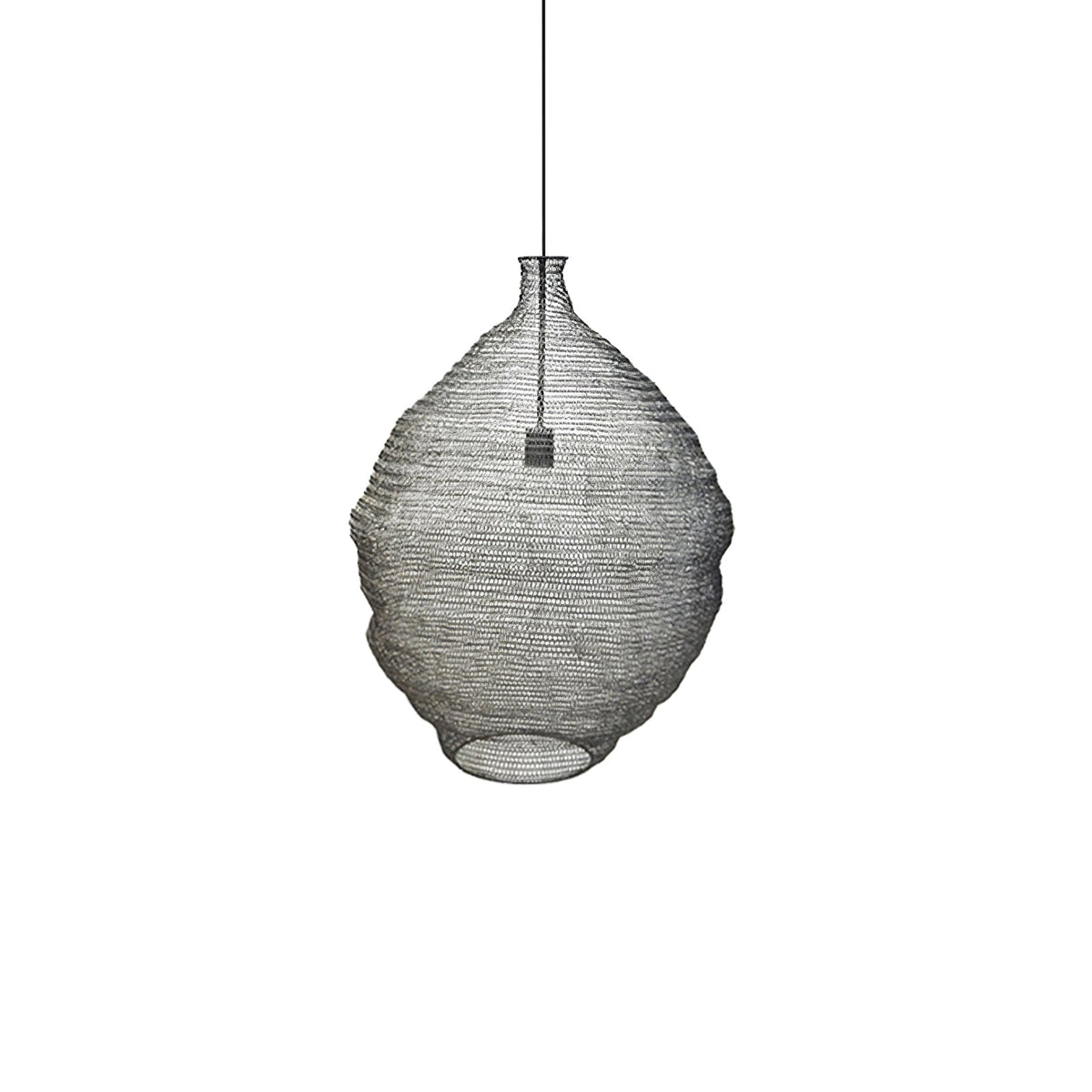 Vae industriële hanglamp van draad