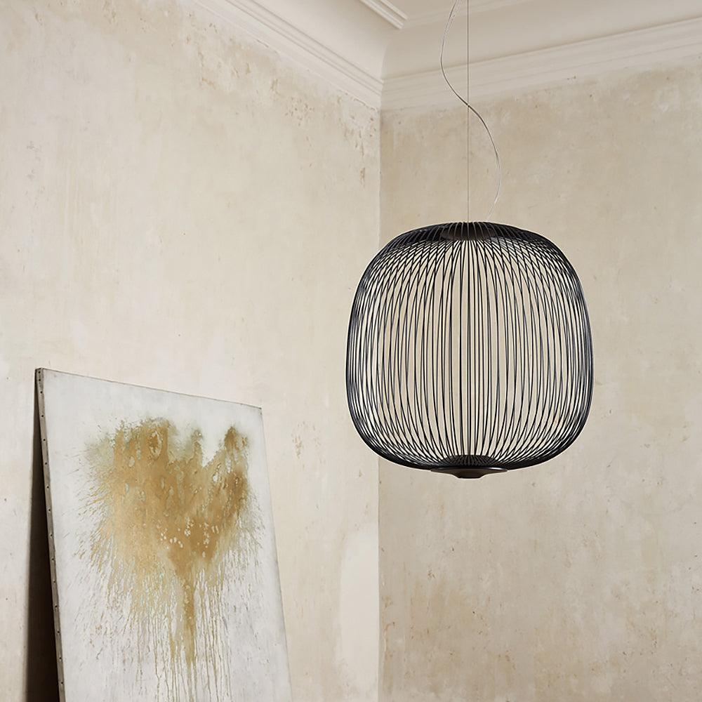 Lumio Lightweight Spokes Cage hanglamp