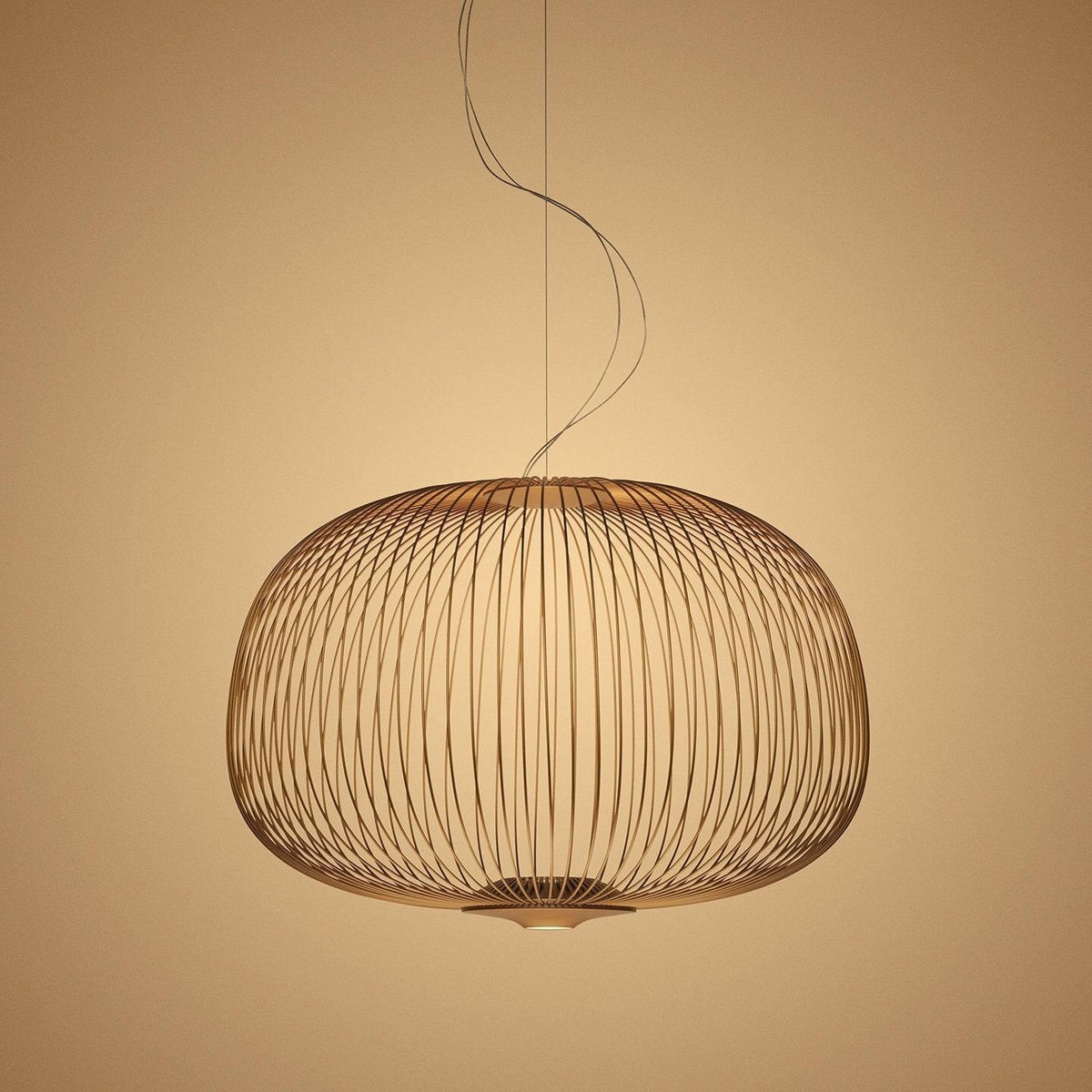 Lumio Lightweight Spokes Cage hanglamp