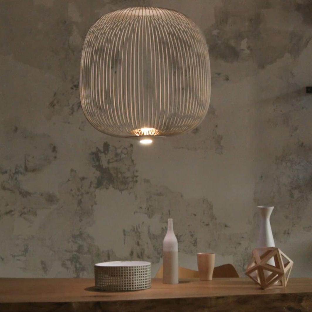 Lumio Lightweight Spokes Cage hanglamp
