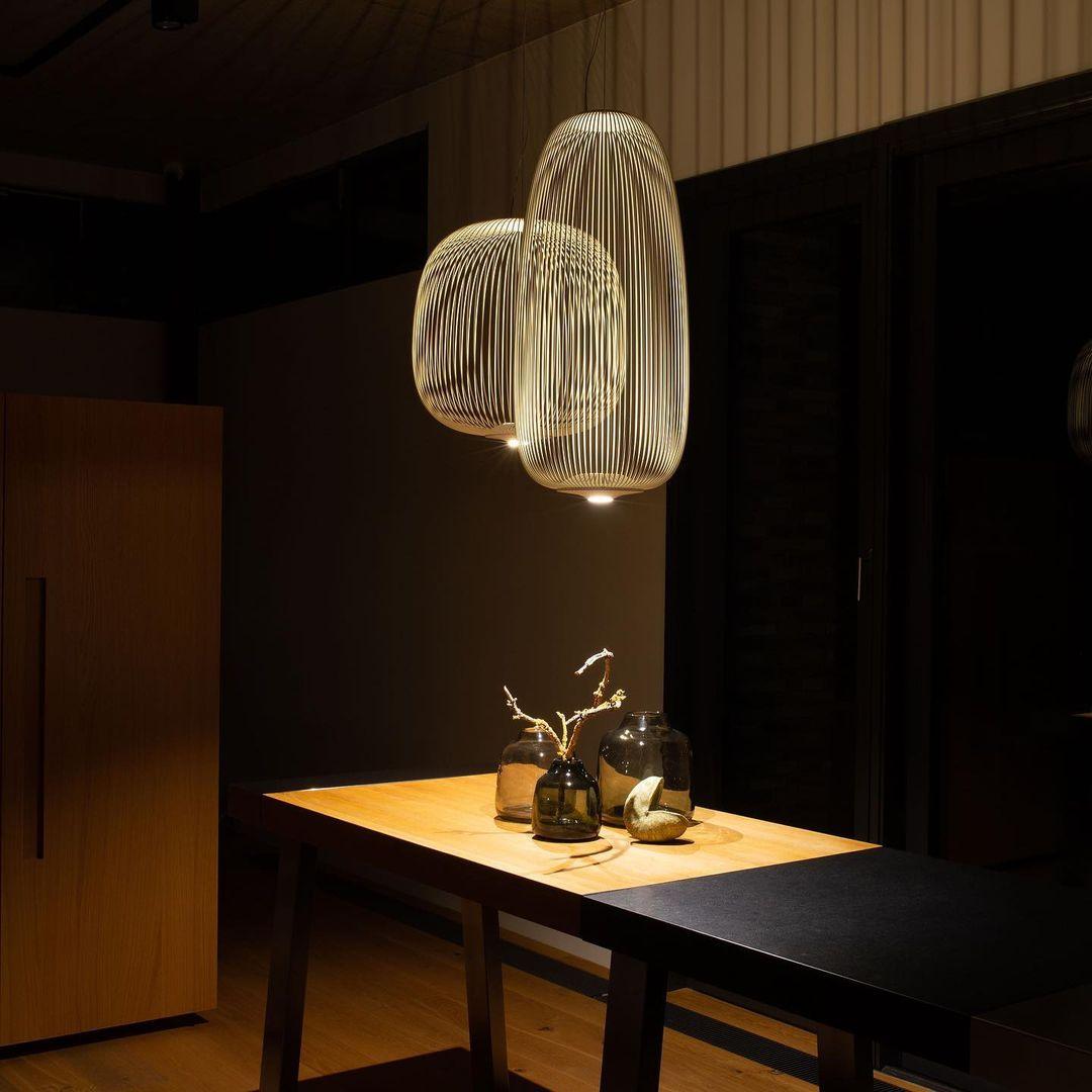 Lumio Lightweight Spokes Cage hanglamp